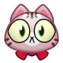 Стикер Motty Cat Emoji  😳
