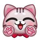 Motty Cat Emoji emoji 🐾