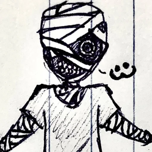 Mouthwashing game art