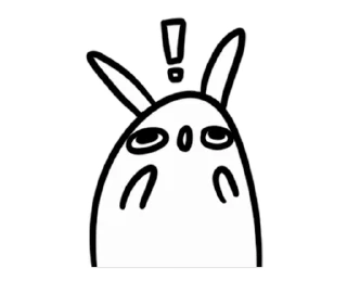 Moving Bunny  emoji 🐰