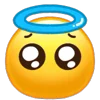 Емодзі Emoji ㋡ 😇