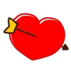 Емодзі Emoji ㋡ 💘