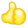 Емодзі Emoji ㋡ 👍