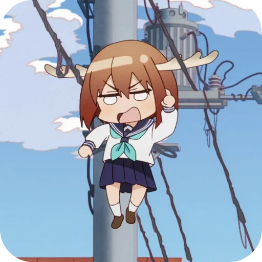 Моя подруга олениха Нокотан Telegram stickers