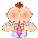 Mr. Rosy Cheeks emoji 👍
