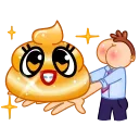 Mr. Rosy Cheeks emoji 💩