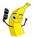 Эмодзи Mr Banana 😎