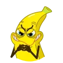 Mr Banana emoji ☹️