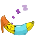 Mr Banana stiker 😞