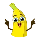 Эмодзи Mr Banana 😍