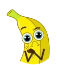 Эмодзи Mr Banana 😝