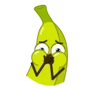 Mr Banana emoji 🤮