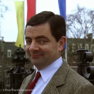 Стикер Mr Bean 😉