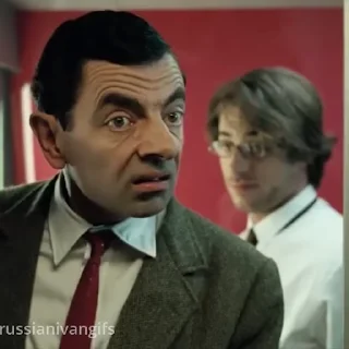Стикер Mr Bean 😝