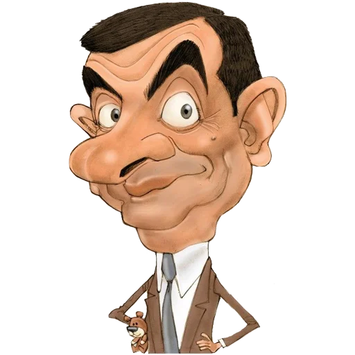 Mr. Bean Caricatures emoji 👀