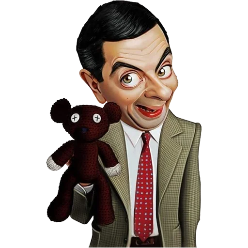 Mr. Bean Caricatures sticker 🧸