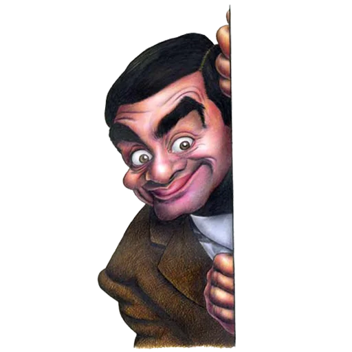 Mr. Bean Caricatures stiker 👀