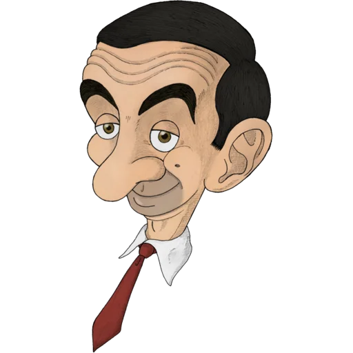 Стикер Mr. Bean Caricatures 🙂