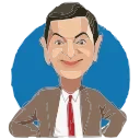 Эмодзи Mr Bean 🙂