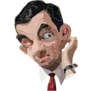 Эмодзи Mr Bean 😒