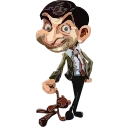 Mr Bean emoji 🥸