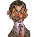 Эмодзи Mr Bean 😆