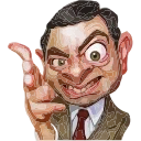 Эмодзи Mr Bean 🔫