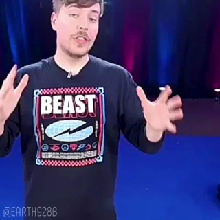 Mr Beast stiker 🌟