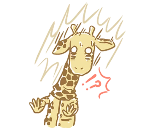 Mr.Giraffe sticker 😱