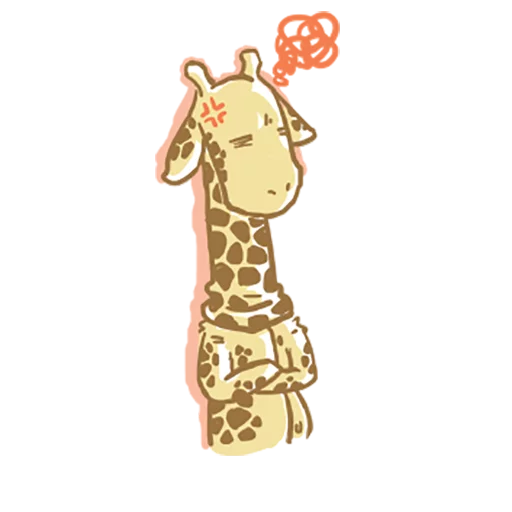 Стикер Mr.Giraffe 😡