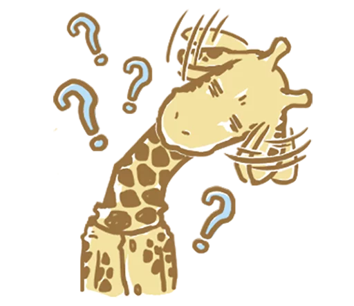 Mr.Giraffe stiker 😯