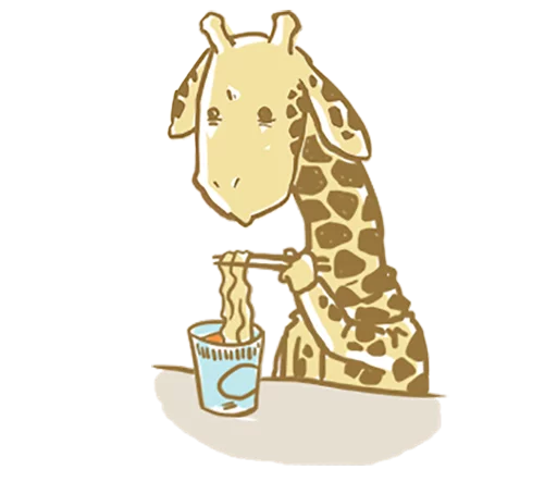 Mr.Giraffe stiker 😋