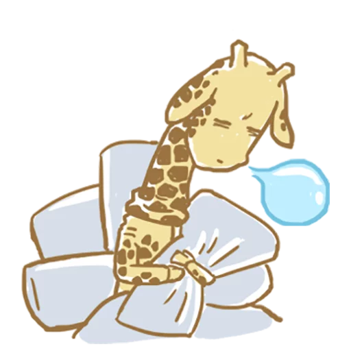 Mr.Giraffe sticker 💤
