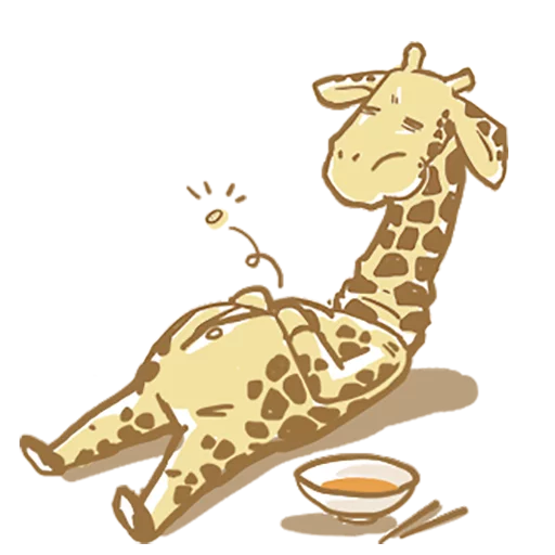 Mr.Giraffe sticker 😋