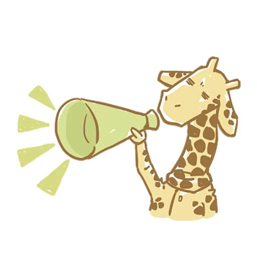 Mr.Giraffe stiker 😝