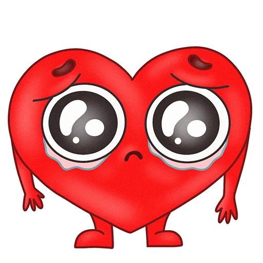 Telegram stiker «Mr. Heartman» 🥺