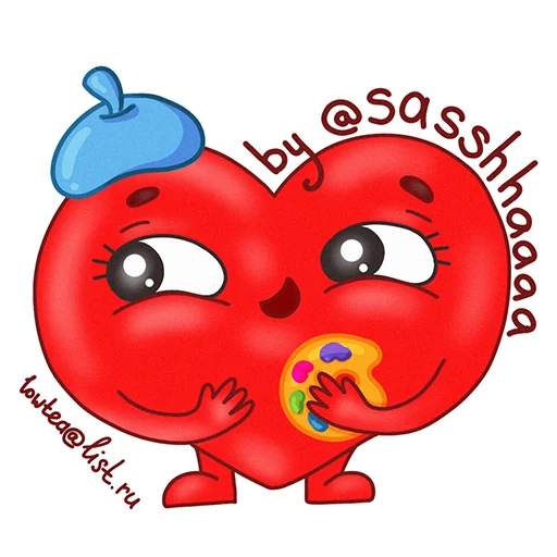 Mr. Heartman emoji 🎨