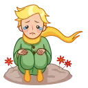 The Little Prince emoji 😢