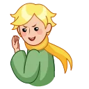 The Little Prince emoji 👿