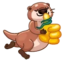 Hotter Otter emoji 😌
