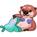 Hotter Otter emoji 😏