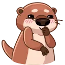 Hotter Otter emoji 😊