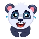 Mr. Panda emoji 😂