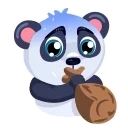 Mr. Panda sticker 😨