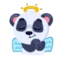 Mr. Panda sticker 😇