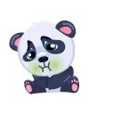 Mr. Panda emoji 🤮