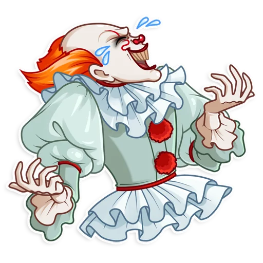 Telegram stickers Pennywise