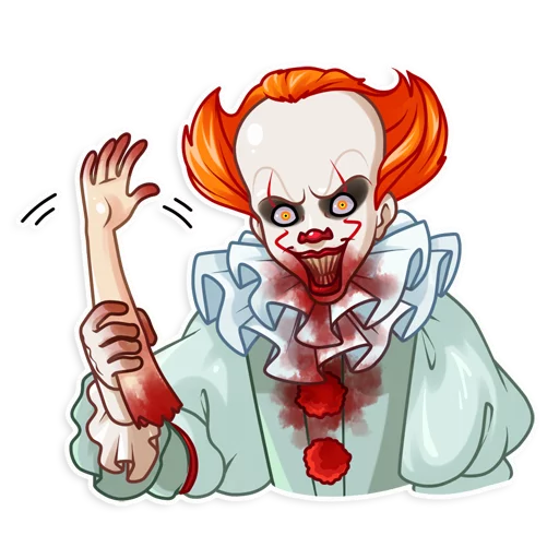 Pennywise sticker 👋