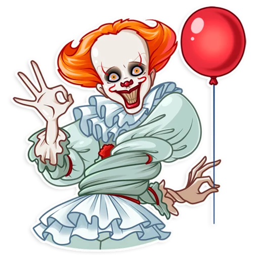 Pennywise stiker 👌