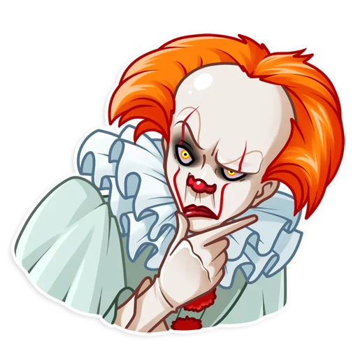 Pennywise sticker 🤔